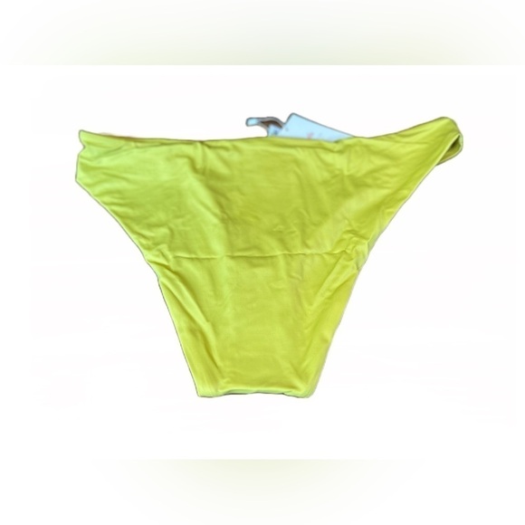 NWT Andie Swim Cheeky Bottom in Yellow, Medium Rise, High Leg Cut, XL - Picture 5 of 14